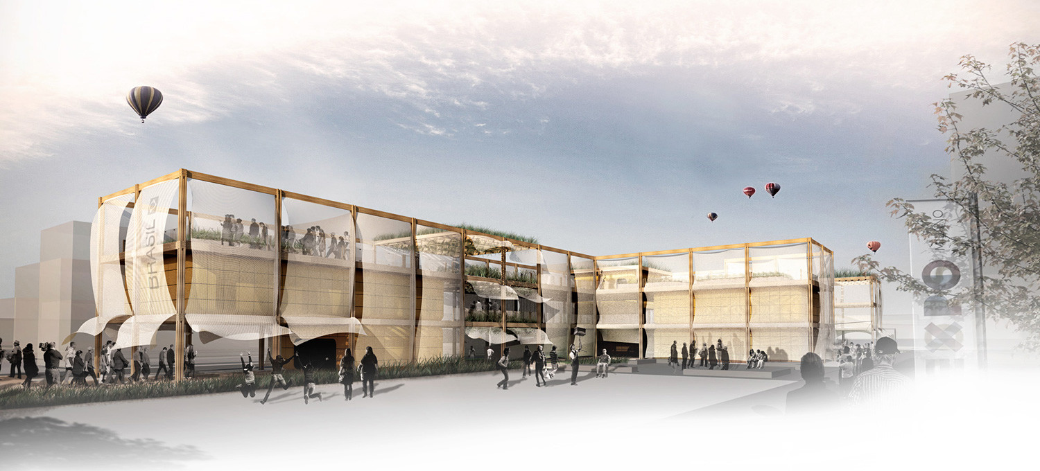 項目描述：
&ldquo;在2015世博會將巴西館是我們球隊的&ndash;意味著設(shè)計一個建筑，來到巴西參加恢復(fù)如此重要的國際事件和理解，這提供了一個獨特的競賽和寶貴的歷史時刻，建筑能在這樣一個繁榮的方式，其人文主義的作用行使責(zé)任的雙重挑戰(zhàn)，刺激社會通過新的概念和想法。&rdquo;
