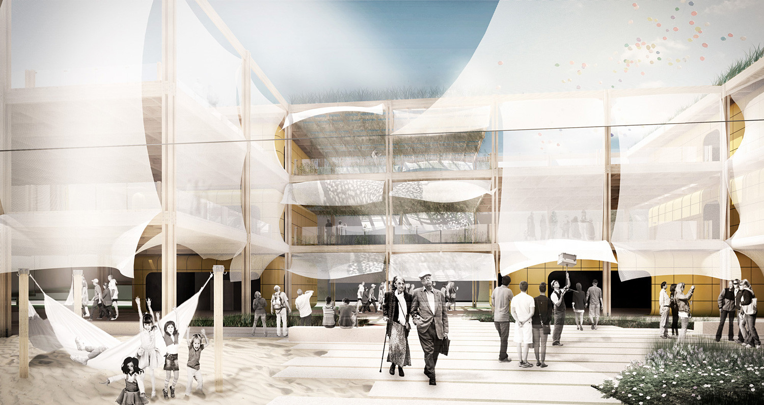 因此，基于補償原理，該館的項目非常終將在一個對象中的城市存在的建立，高舉技術(shù)充足，對準(zhǔn)其民事功能，準(zhǔn)確的按照計劃的要求，但也警覺的富有吸引力的義務(wù)，友好的游客和視覺刺激。&rdquo;